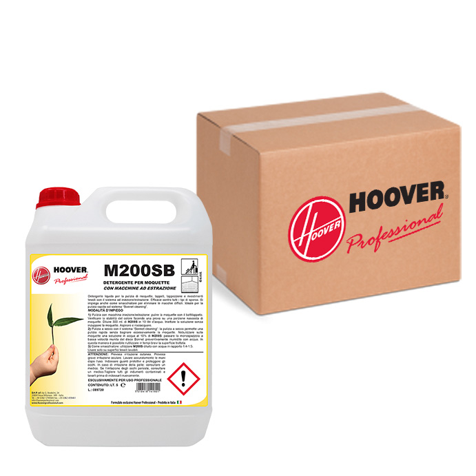 Schachtel mit 4 Dosen M200SB Teppichreiniger