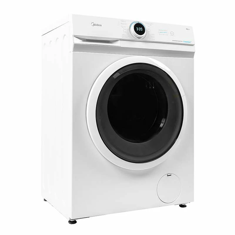 Midea LUNAR DAMPFINVERTER, 1400 U/min, 9 kg, Waschmaschine MF100W90BA/W-IT