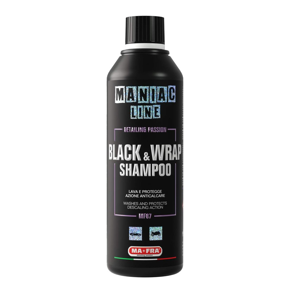 2in1 Black and Wrap Autoshampoo, 500 ml, Maniac Line