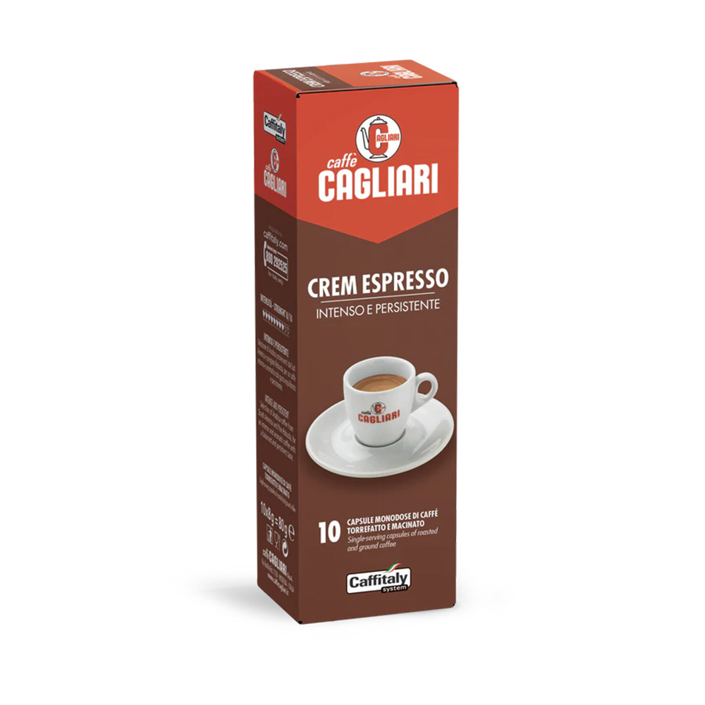 Crem Espresso Coffee Packung mit 10 Kapseln