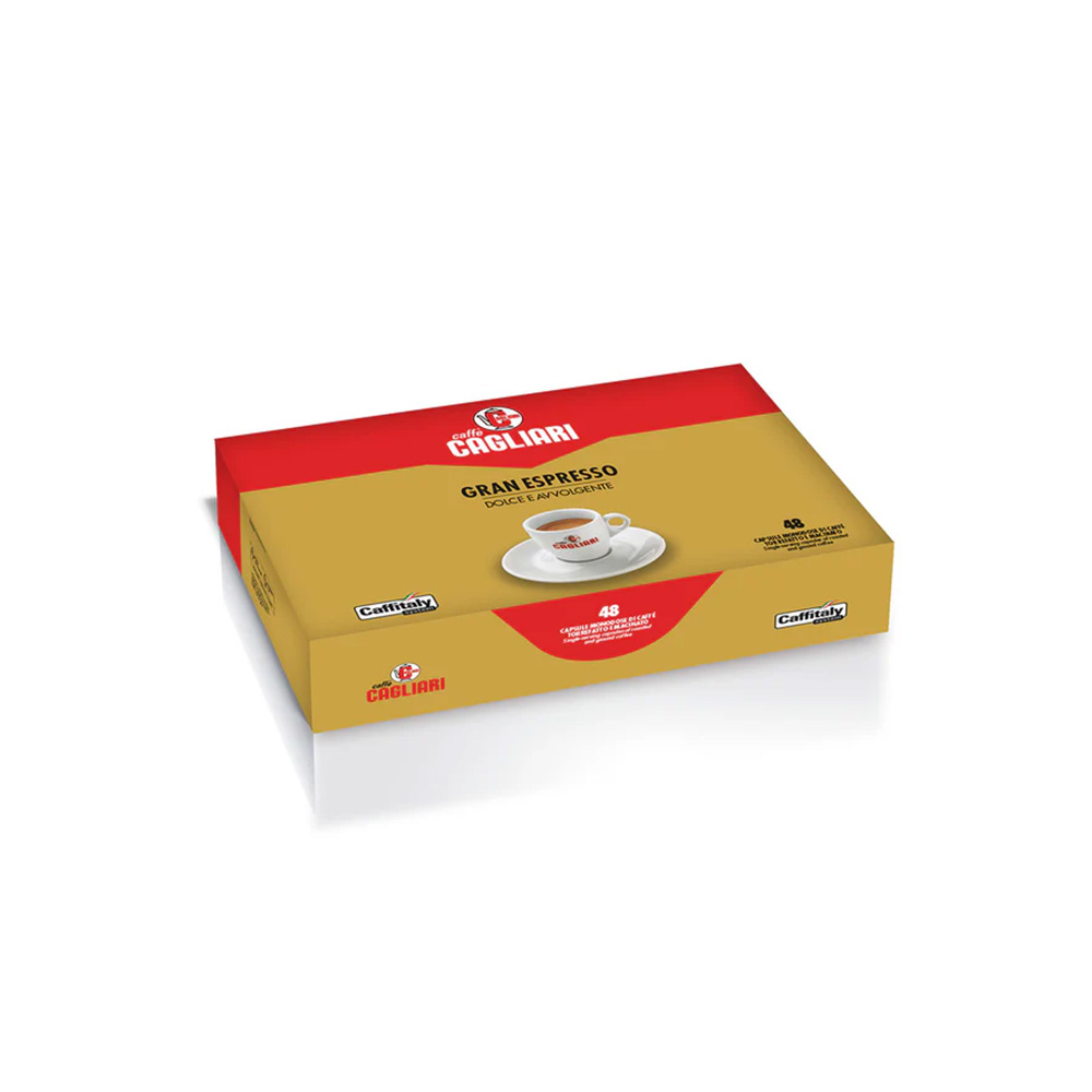 Grand Espresso Coffee Convenience Box-Packung 48 Kapseln