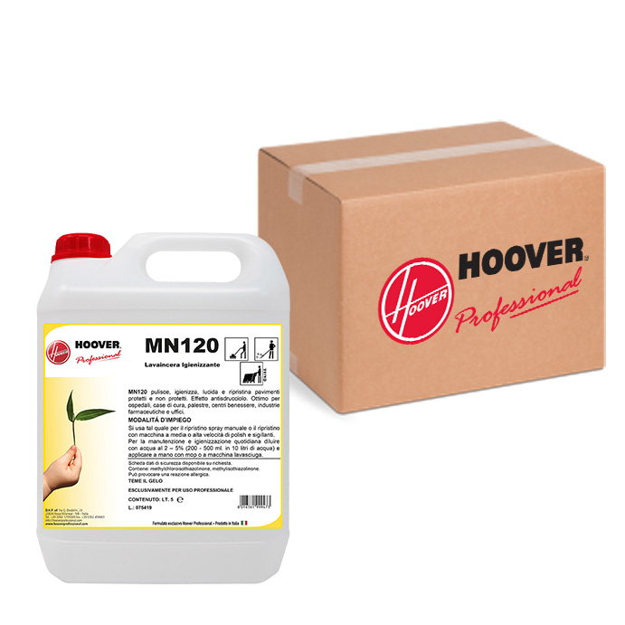 Schachtel mit 4 Dosen MN120 Lavanaincera Desinfektionsmittel