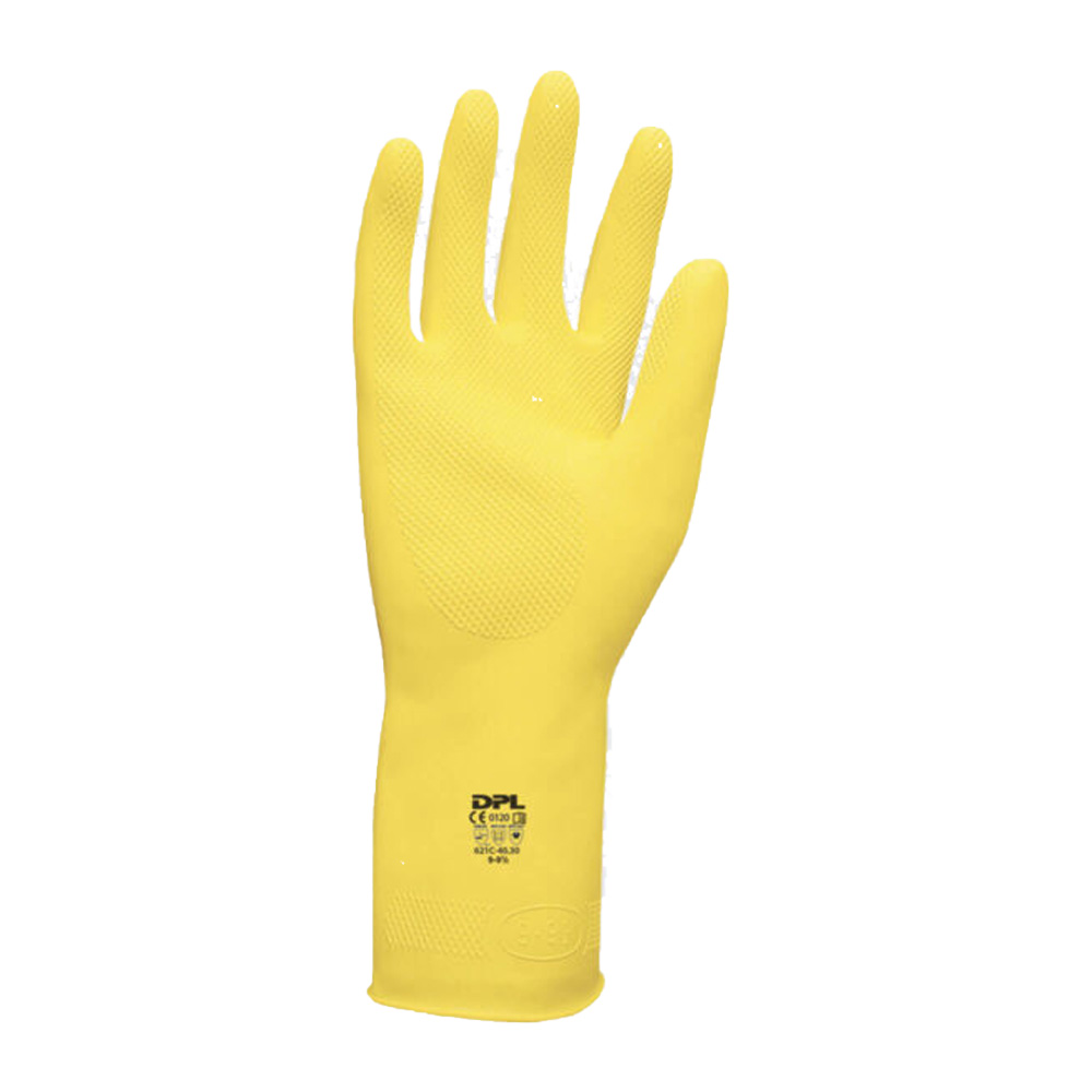 Palmpro Chemical Safety Wiederverwendbare Latexhandschuhe Größe M
