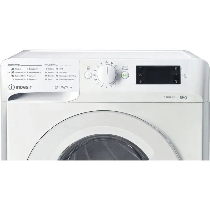 Indesit MY TIME F1200GIRI MTWSE 61251 W IT Waschmaschine 6 kg