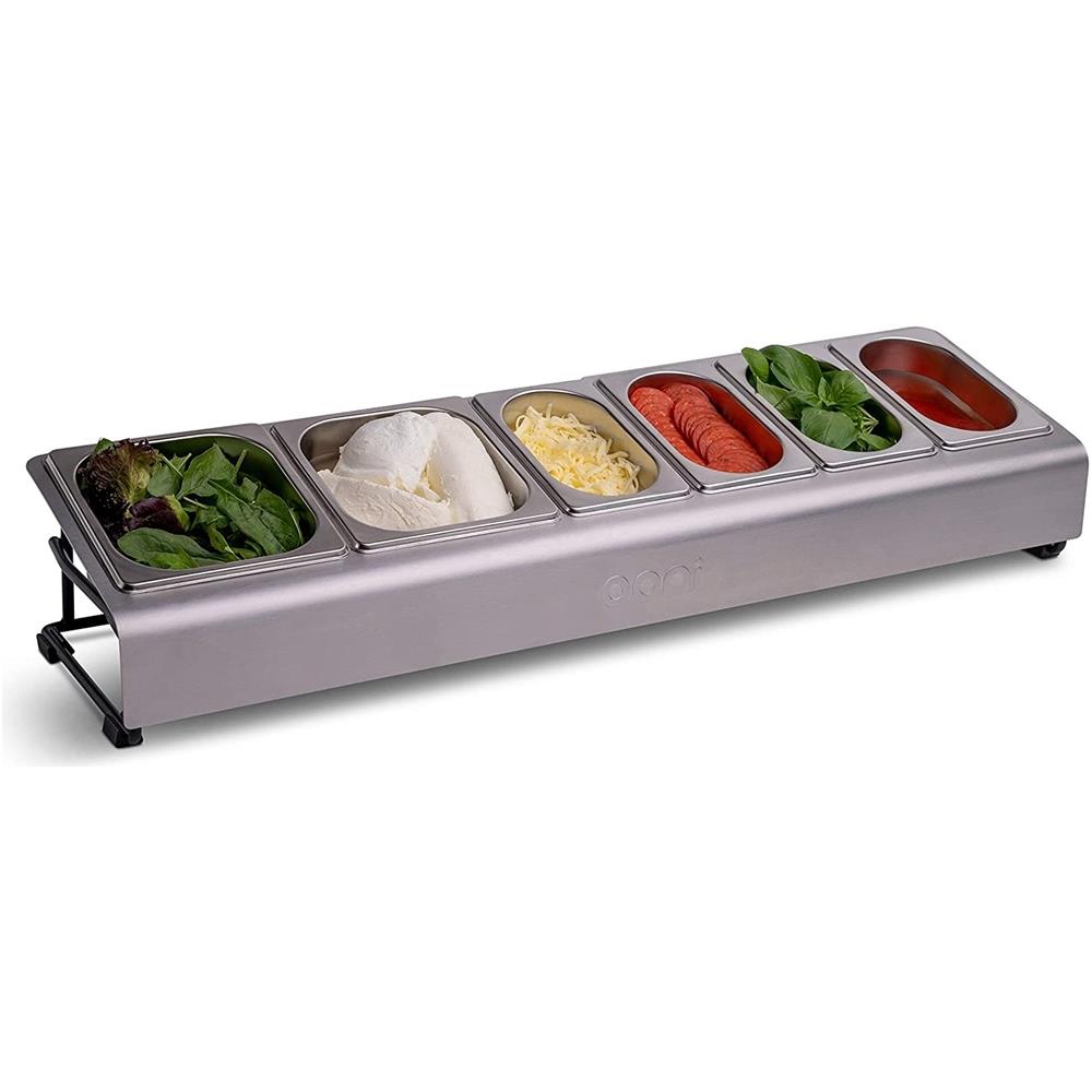 Ooni Pizza-Gewürzbehälter aus Stahl