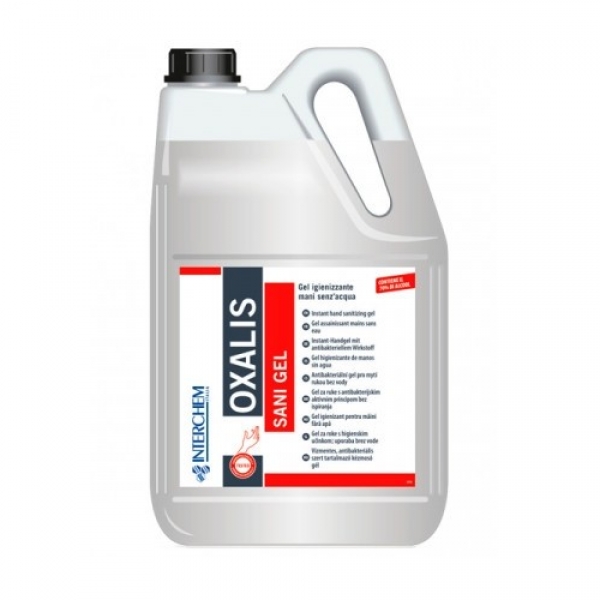 Oxalis Sani Gel Händedesinfektionsgel 5 Liter