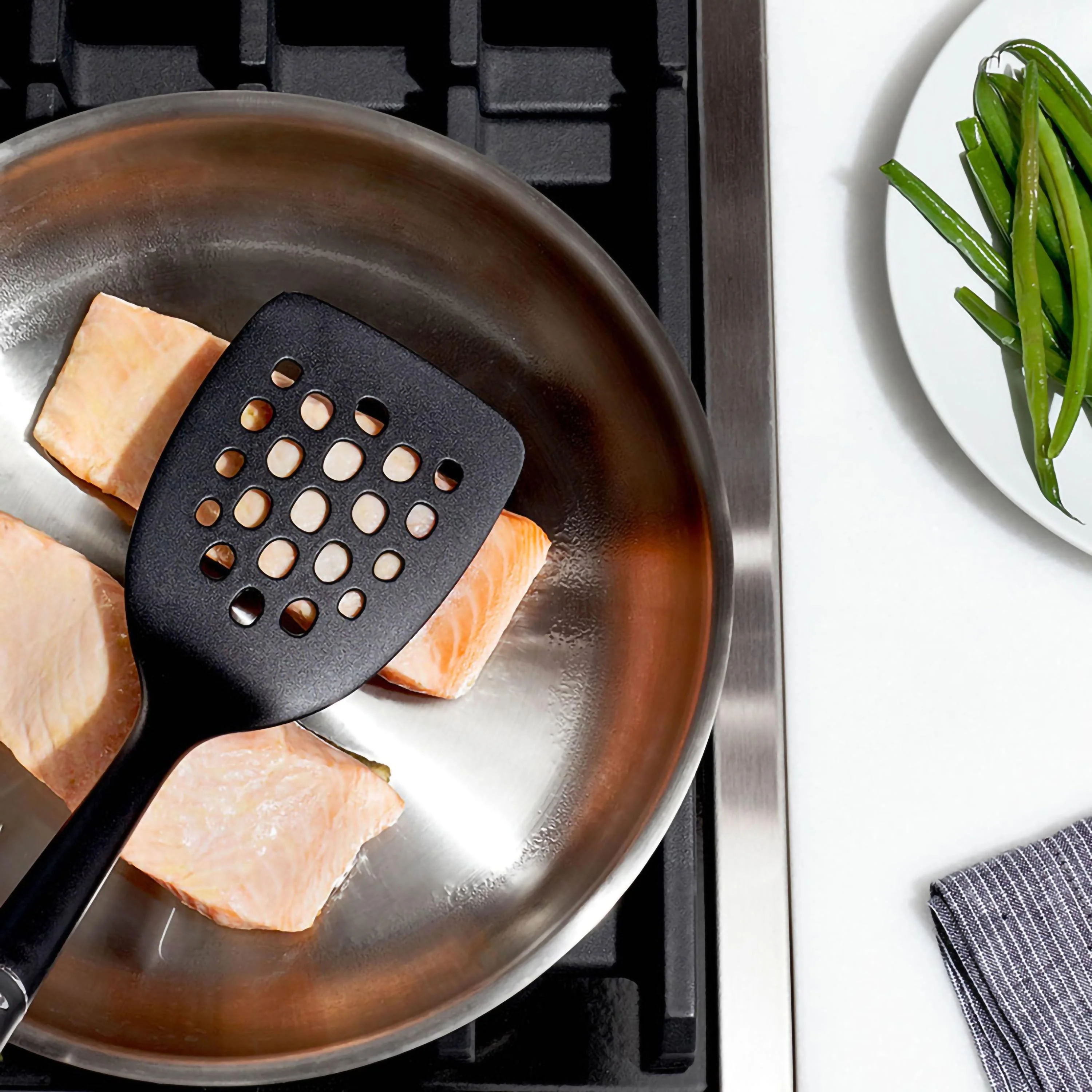 Quadratische Silikonschaufel - Oxo