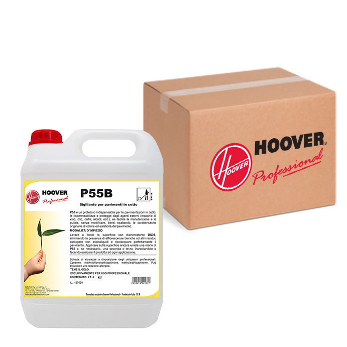 Schachtel mit 4 Dosen P55B Terracotta-Dichtungsmittel