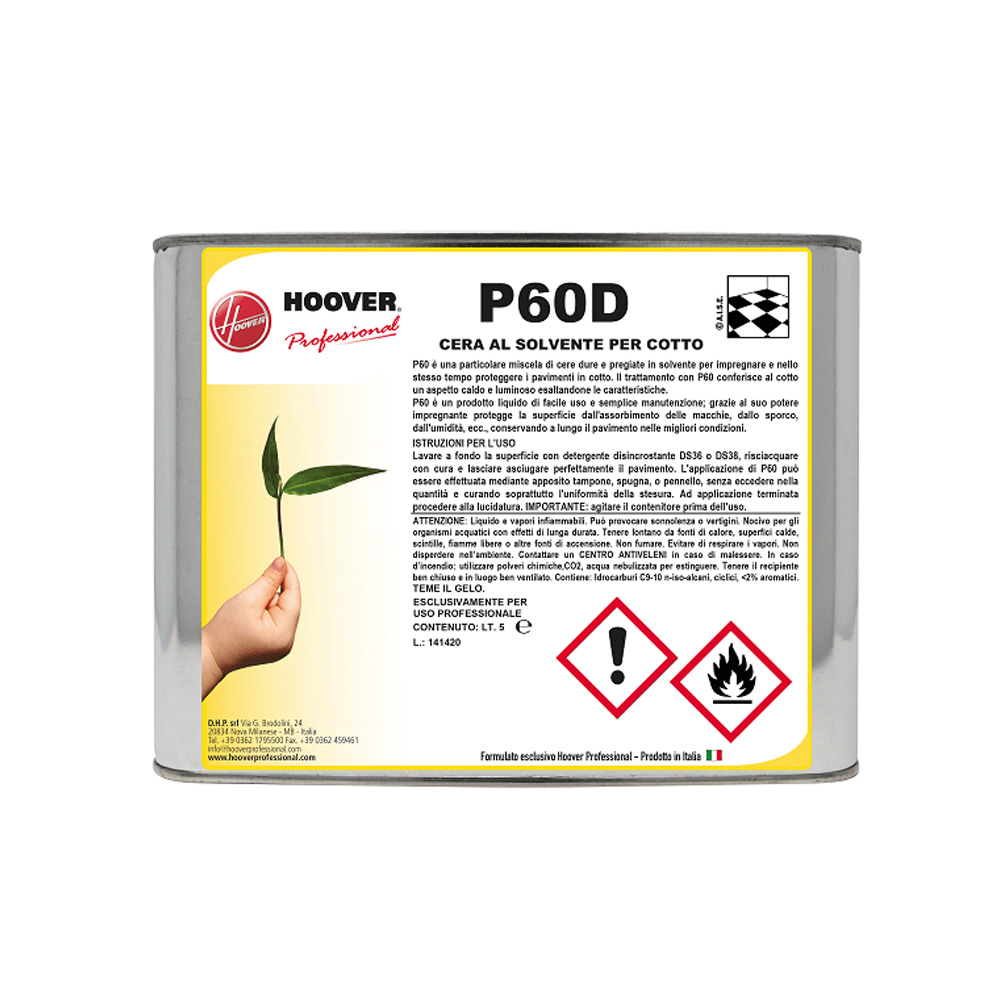 P60D Wachs für Terrakottaböden und Natursteine