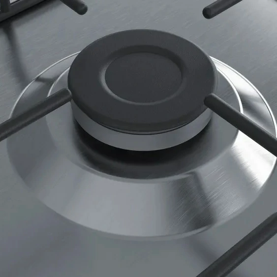 Bosch 4-Flammen-Gasherd 60 CM Edelstahl PGP6B5B86