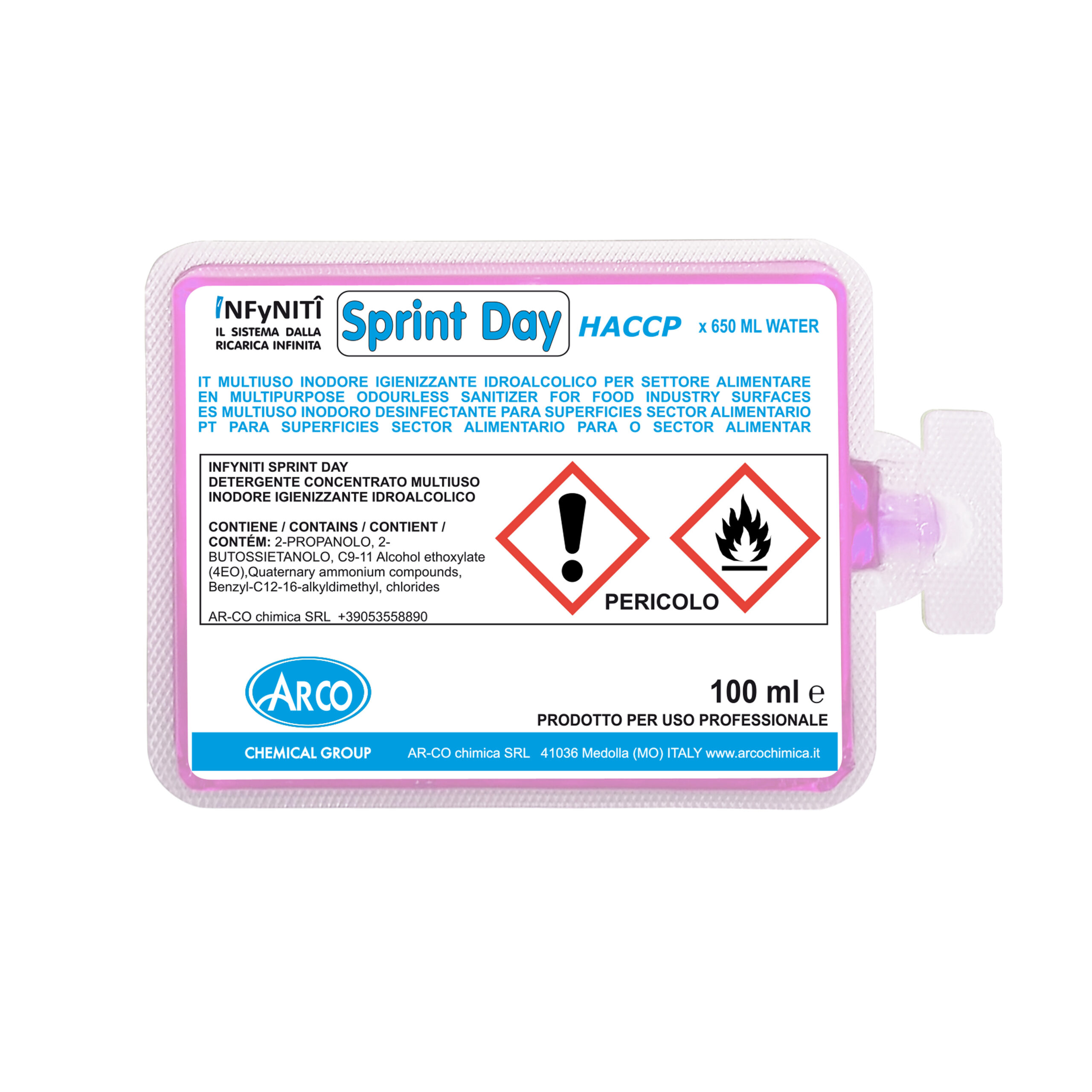 Infyniti Sprint Day 100 ml, 9 Stück