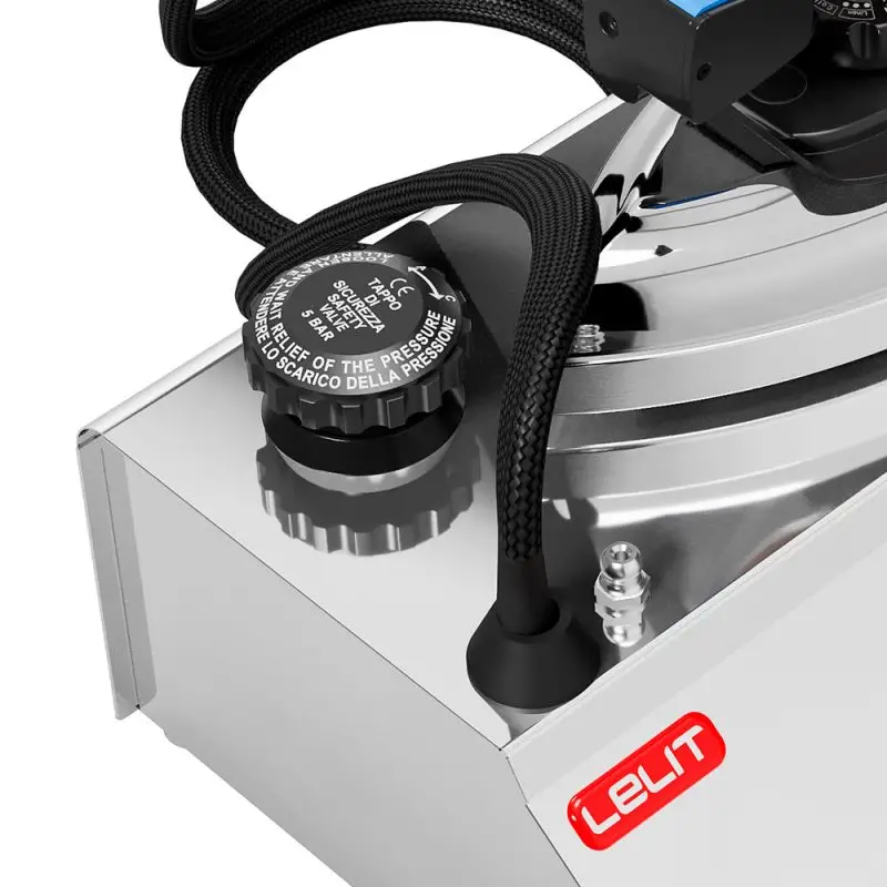 PS25 Lelit Dampfbügeleisen mit separatem 2,5-Liter-Boiler