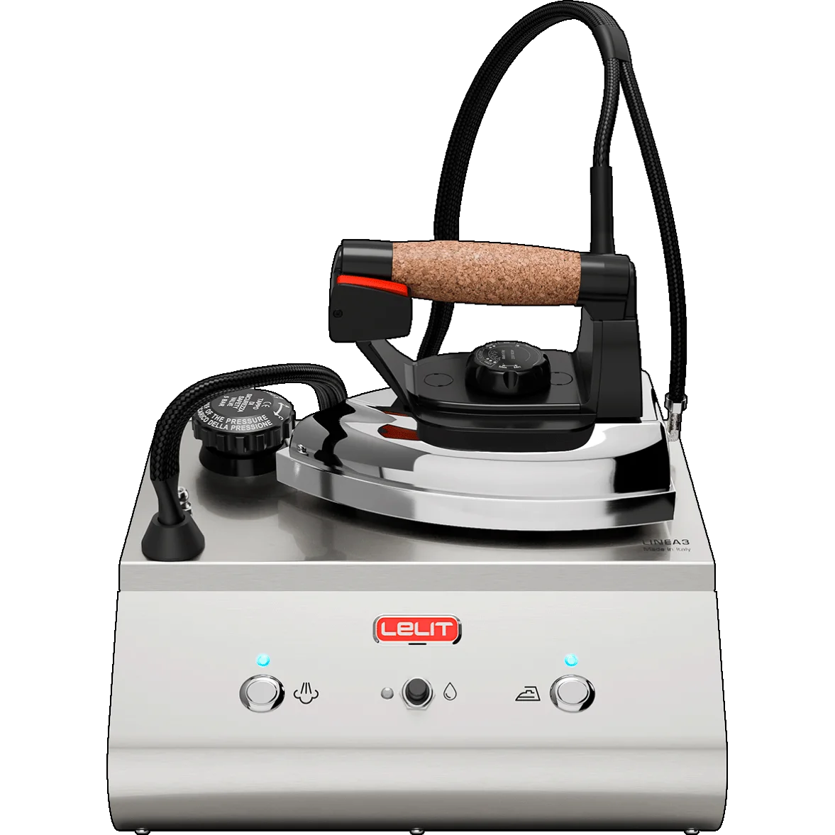 PS325 Lelit Bügeleisen mit separatem 2,5-Liter-Boiler für zusätzlichen Schutz