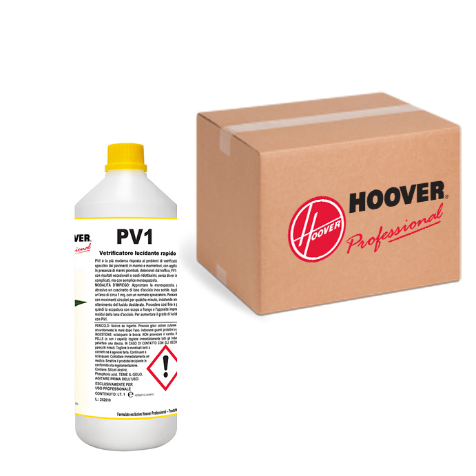 Packung mit 12 Flaschen PV1 Crystallizer Schnellpolieren 1 Liter