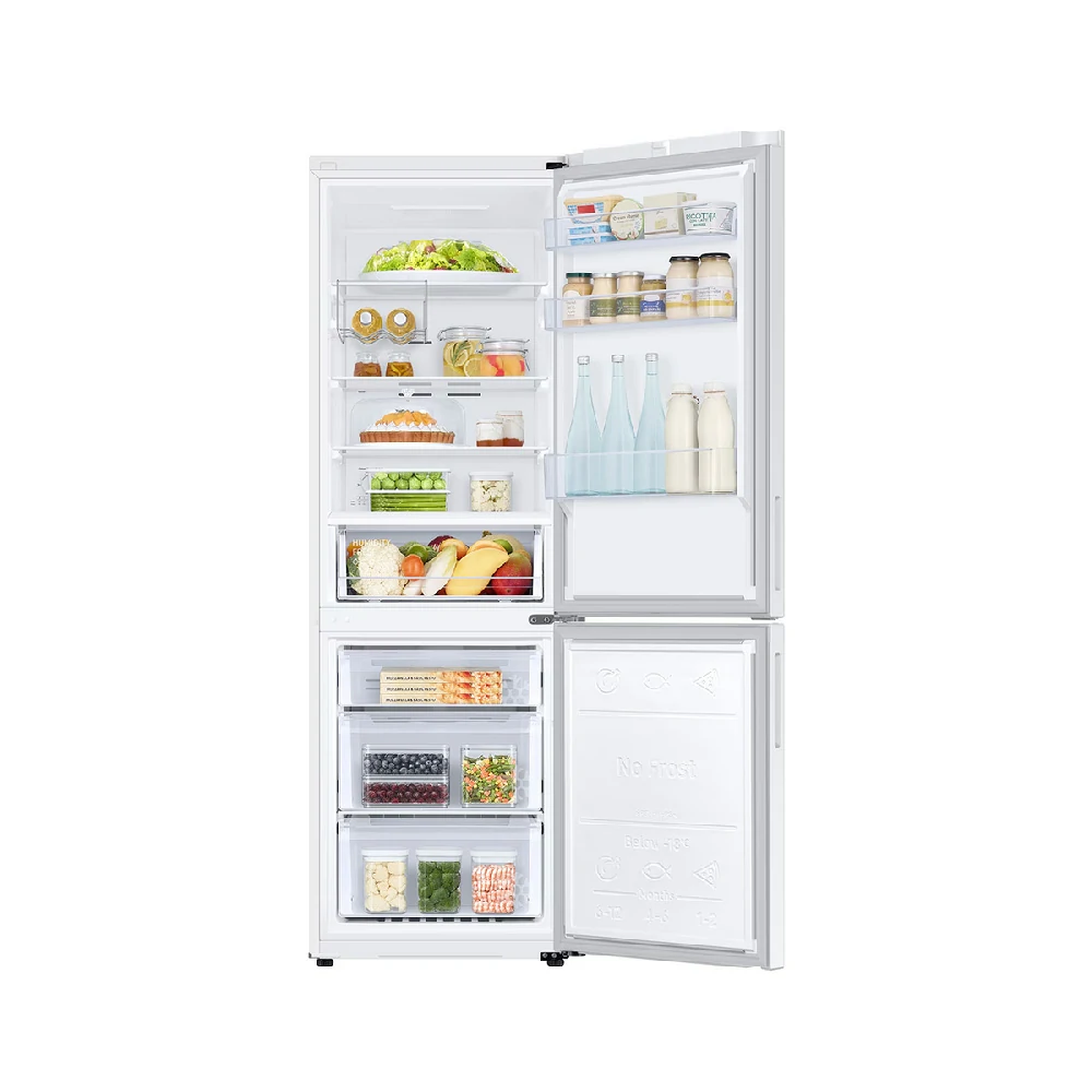 Samsung TOTAL NOFROST 344 LT 60C E WHITE Kombi-Kühlschrank RB33B612EWW/EF