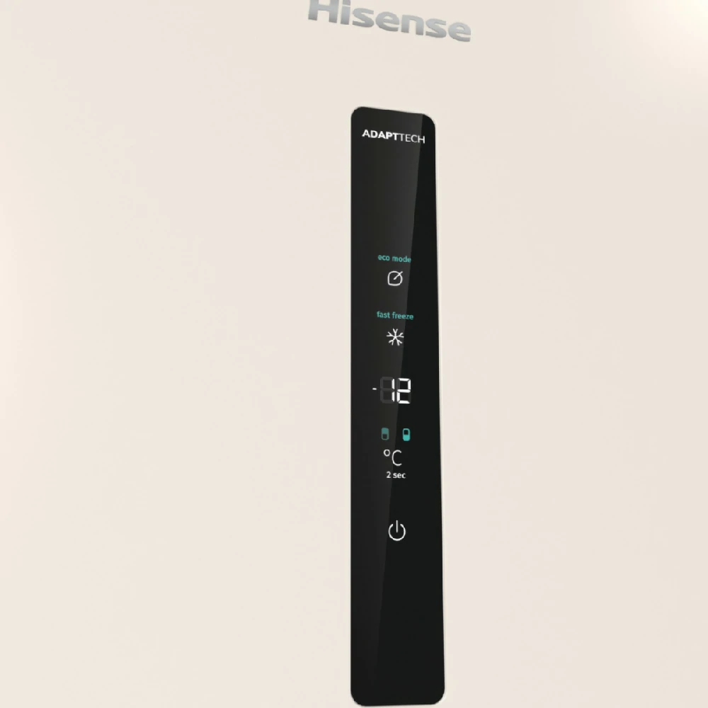 Hisense TOTAL NOFROST 331LT E 60 CM CREAM RB434N4CRE Kombikühlschrank
