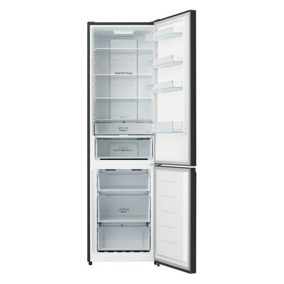 Hisense No Frost 336LT UND SCHWARZ Kombi-Kühlschrank RB440N4AFE