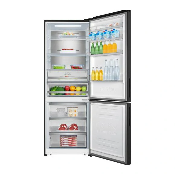 Hisense INVERTER RB645N4BFE Kombi-Kühlschrank 495LT UND 70 CM SCHWARZ