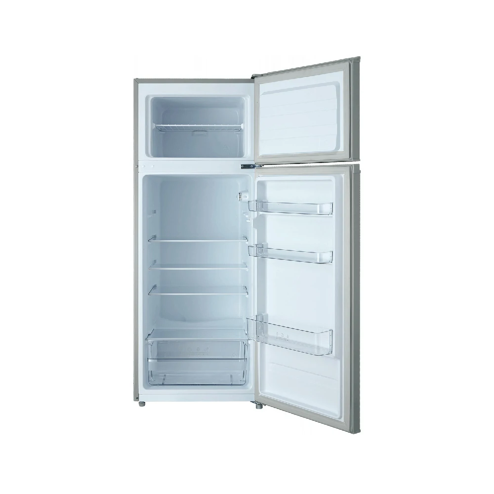 Comfee' RCT284DS2 Kühlschrank, zweitürig, 200 LT, SILBER
