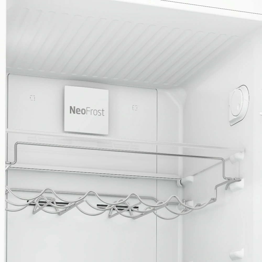 Beko No Frost 455 LT 70CM Doppeltür-Kühlschrank aus Edelstahl RDNE455E30DZXBN