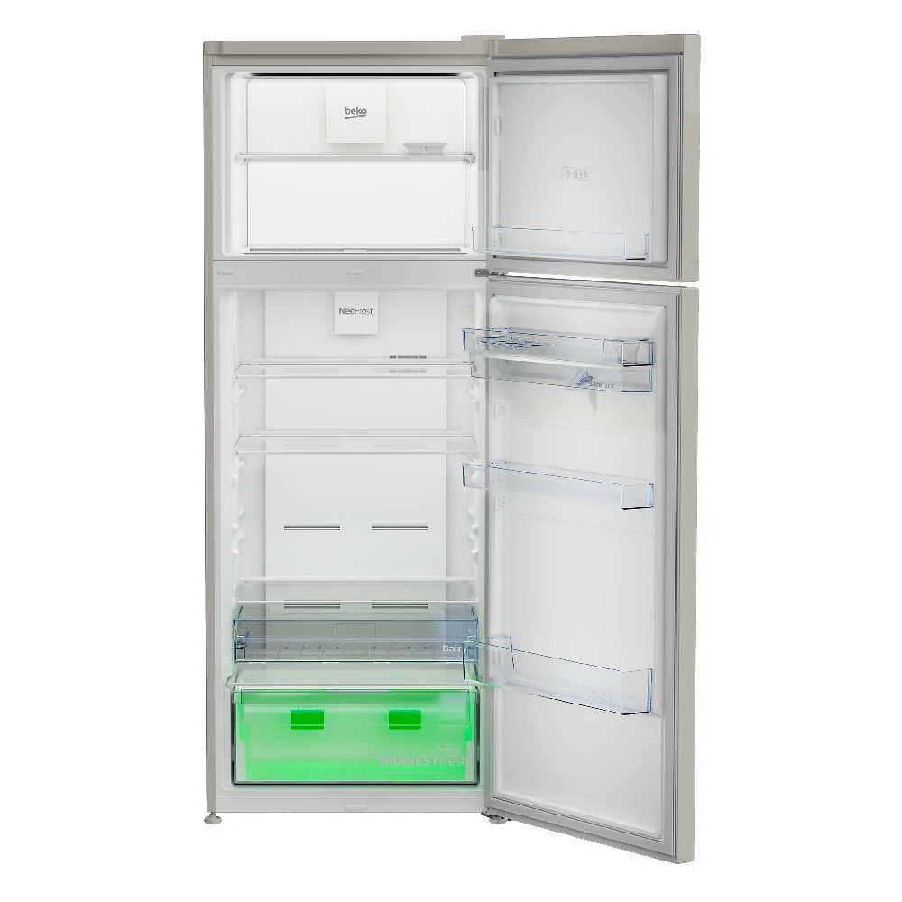 Beko No Frost 455LT 70CM BEIGE Doppeltür-Kühlschrank RDNE455E40DBN