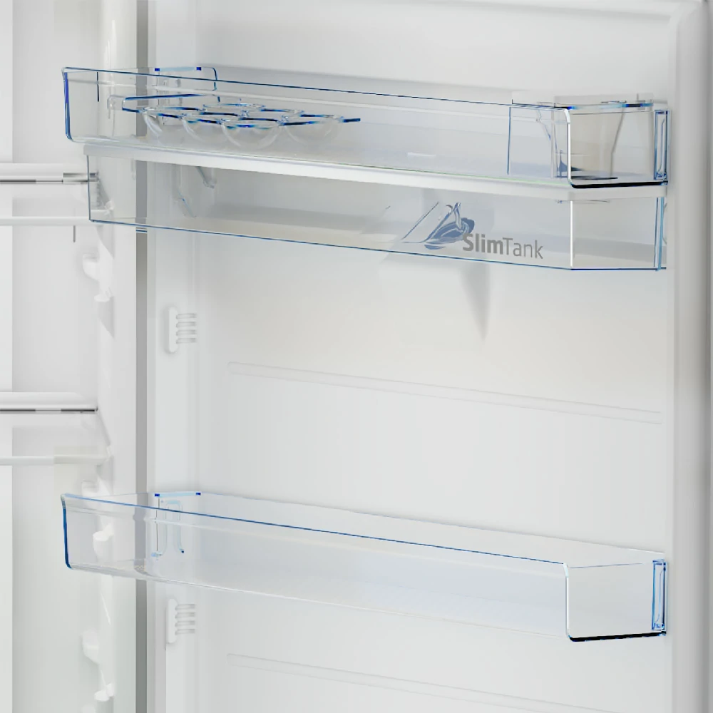 Beko No Frost 455 LT 70CM SILBER Doppeltür-Kühlschrank RDNE455E40DSN