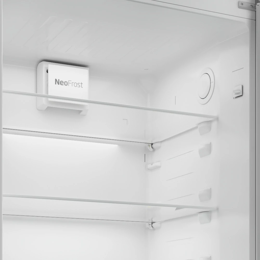 Beko TOTAL NOFROST 455LT Doppeltür-Kühlschrank aus Edelstahl, 70 cm, RDNE455E40DXBN