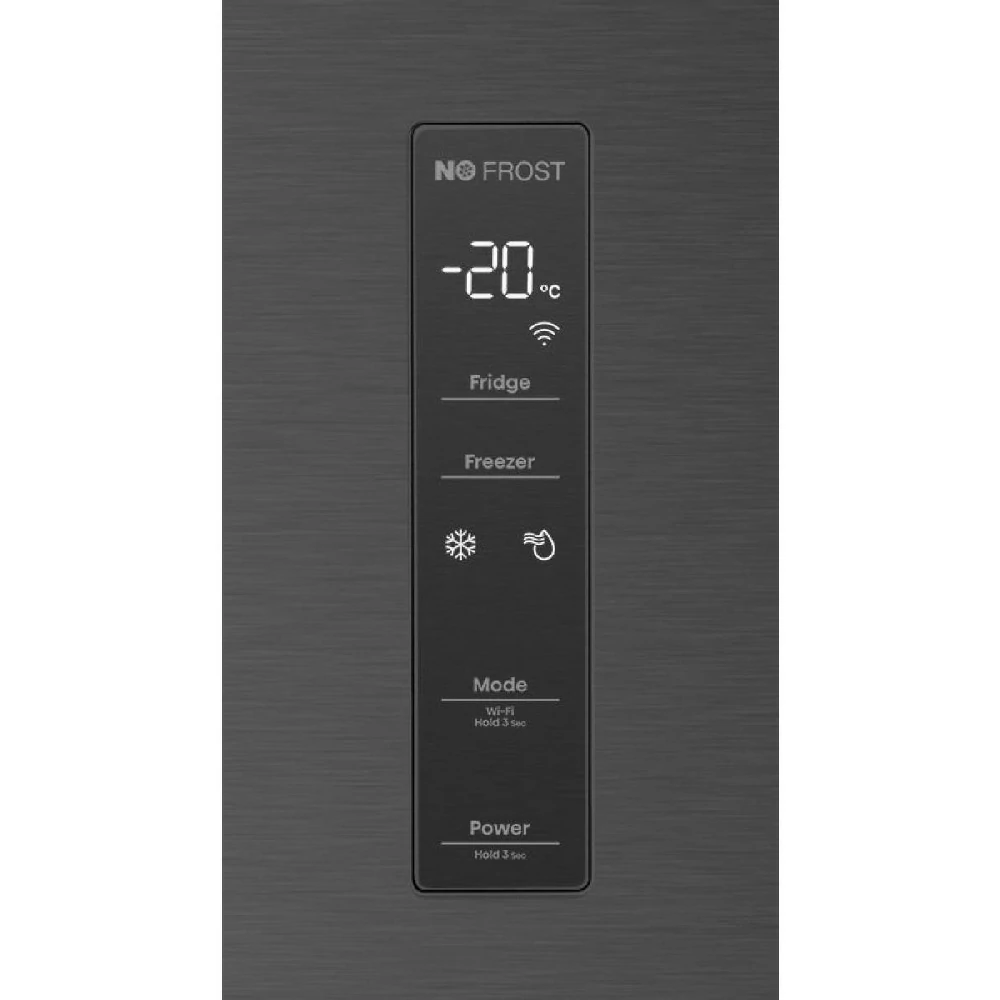 Hisense RF632N4WFE1 RF632N4WFE1 FRENCH DOOR TOTAL FROST 485 LT UND 70 CM SCHWARZ