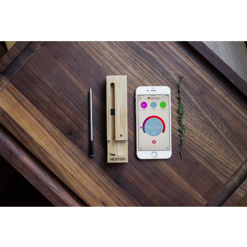Meater Plus kabelloses Fleischthermometer, 50 m Reichweite