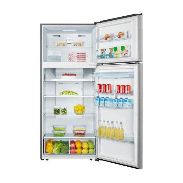 Hisense No Frost 553 LT E SILVER 79CM RT728N4WCE Doppeltür-Kühlschrank