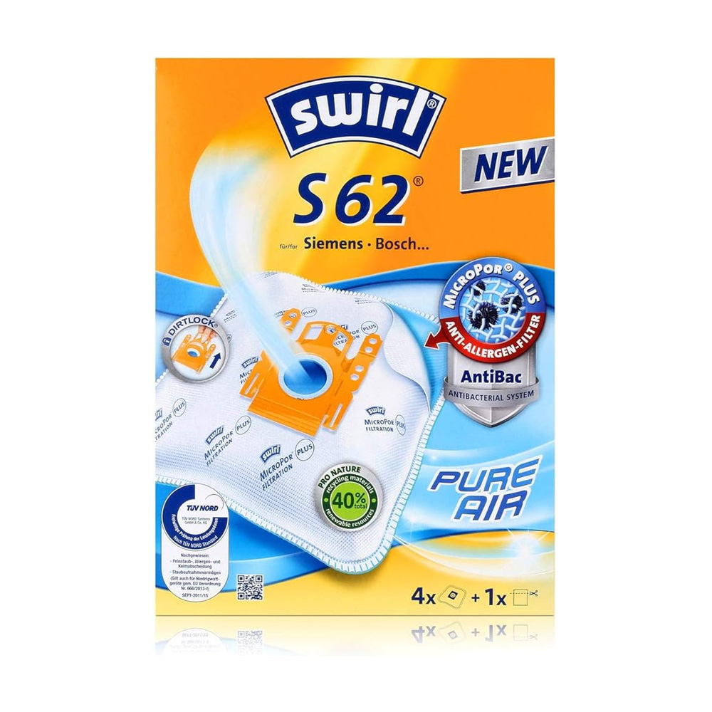 S62 Staubsaugerbeutel
