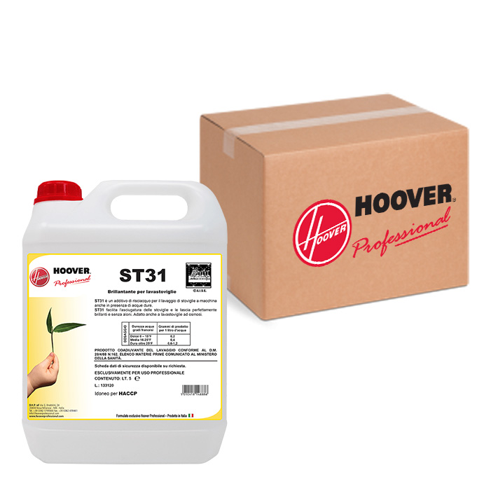 Packung mit 2 Dosen ST31 Klarspüler für Spülmaschinen