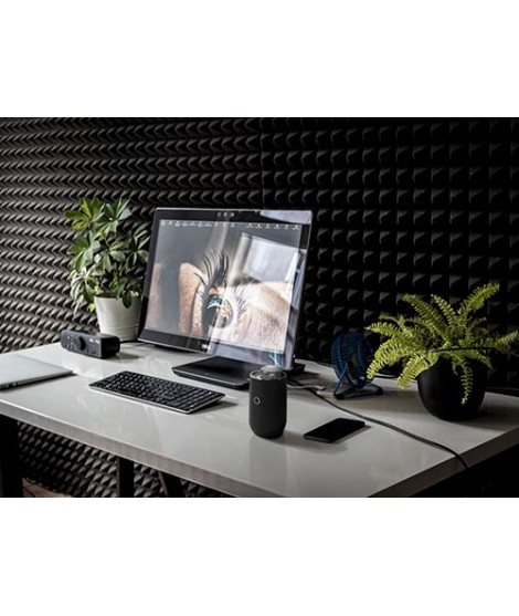 Lux Essenzapura elektrischer Lufterfrischer schwarz und silber