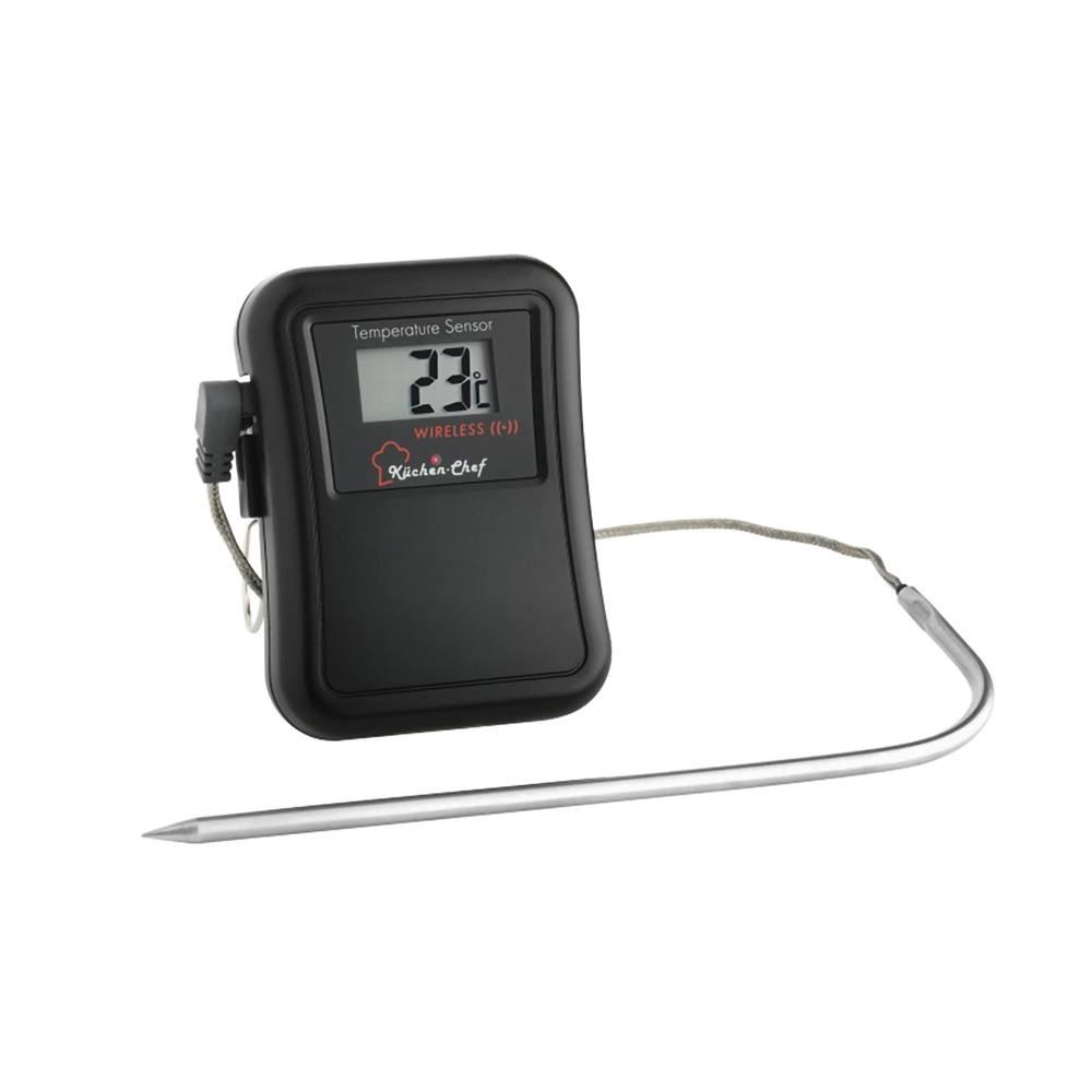 Digitales Grillthermometer mit kabelloser Sonde