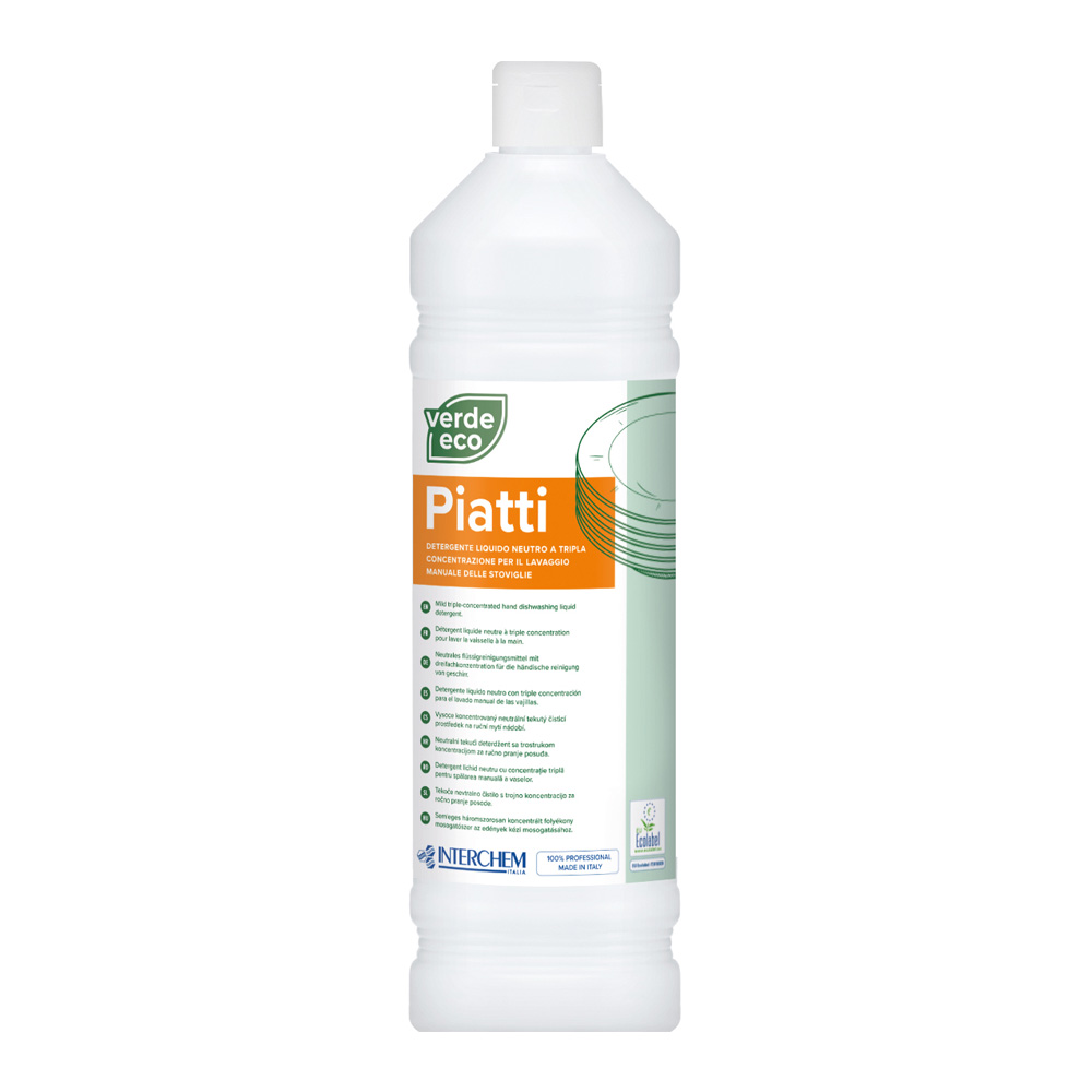 Green Eco Piatti manuelles Geschirrspülmittel 1 Liter