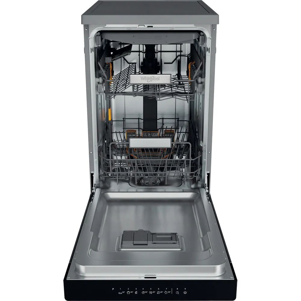 Whirlpool 45 CM 10COPER freistehender Geschirrspüler. B EDELSTAHL WH6FB10BS7A0X