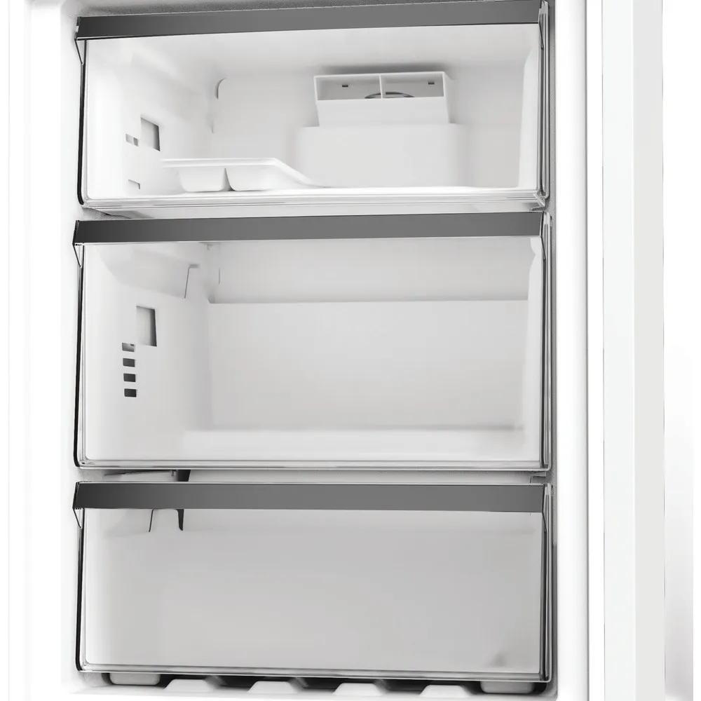 Whirlpool No Frost 355 LT 66 CM EDELSTAHL WHK 25404 XP8E Kombi-Kühlschrank