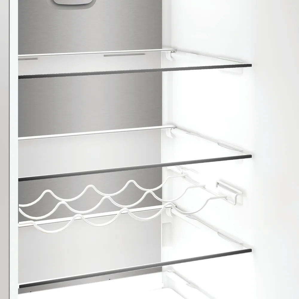 Whirlpool No Frost 355 LT 66 CM EDELSTAHL WHK 25404 XP8E Kombi-Kühlschrank