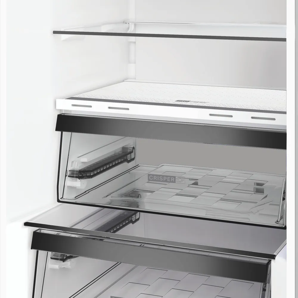 Whirlpool No Frost 316 LT 66 CM EDELSTAHL WHK 26363 XP6E Kombi-Kühlschrank