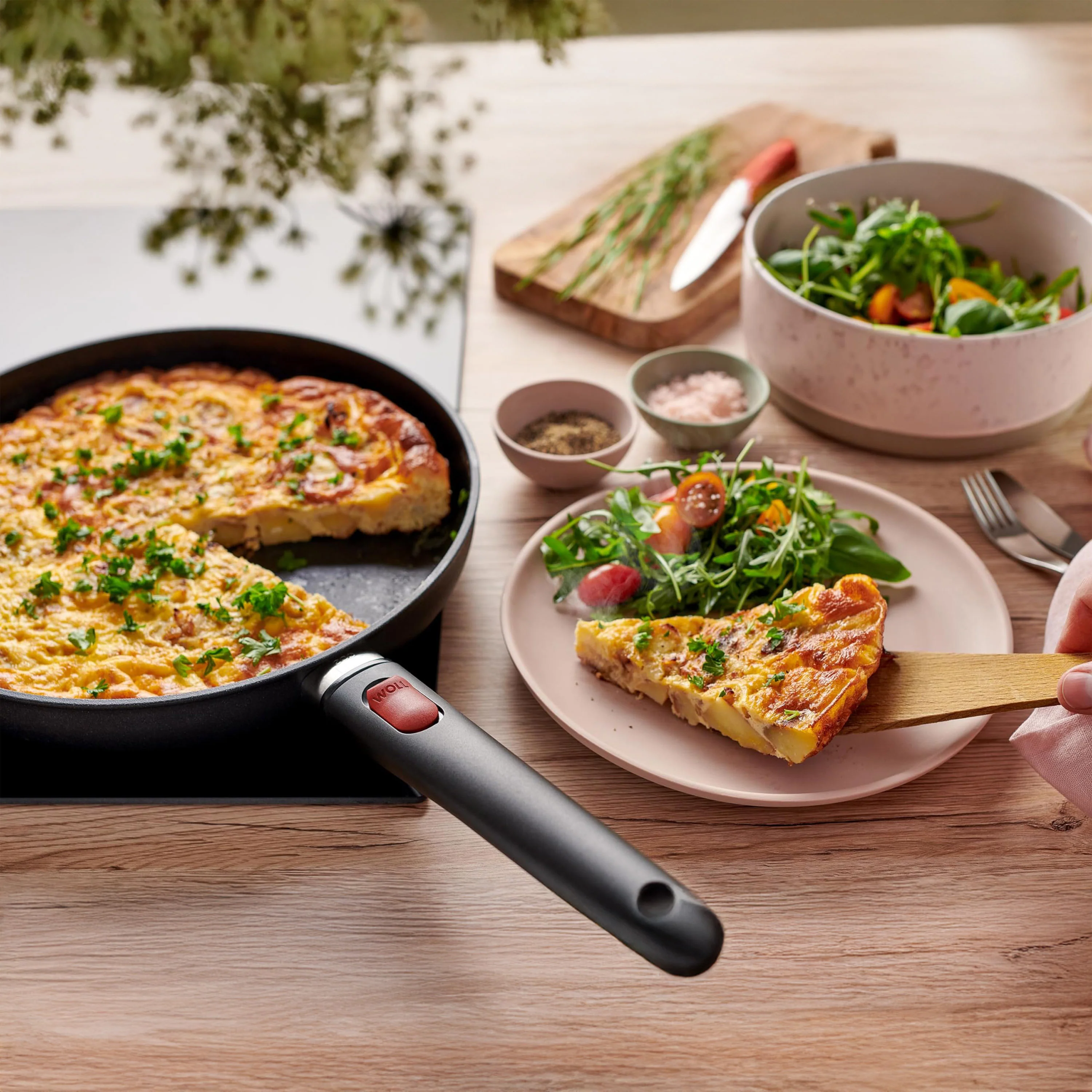 Eco Lite 28 cm niedrige Pfanne - Woll