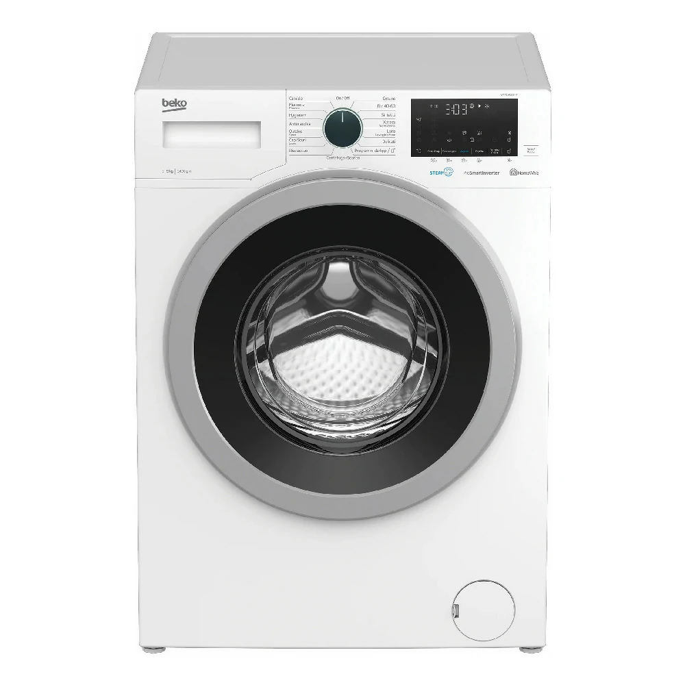Waschmaschine 9 kg Beko STEAMCURE B DAMPFINVERTER 1400 U/min WTY91436SI-IT