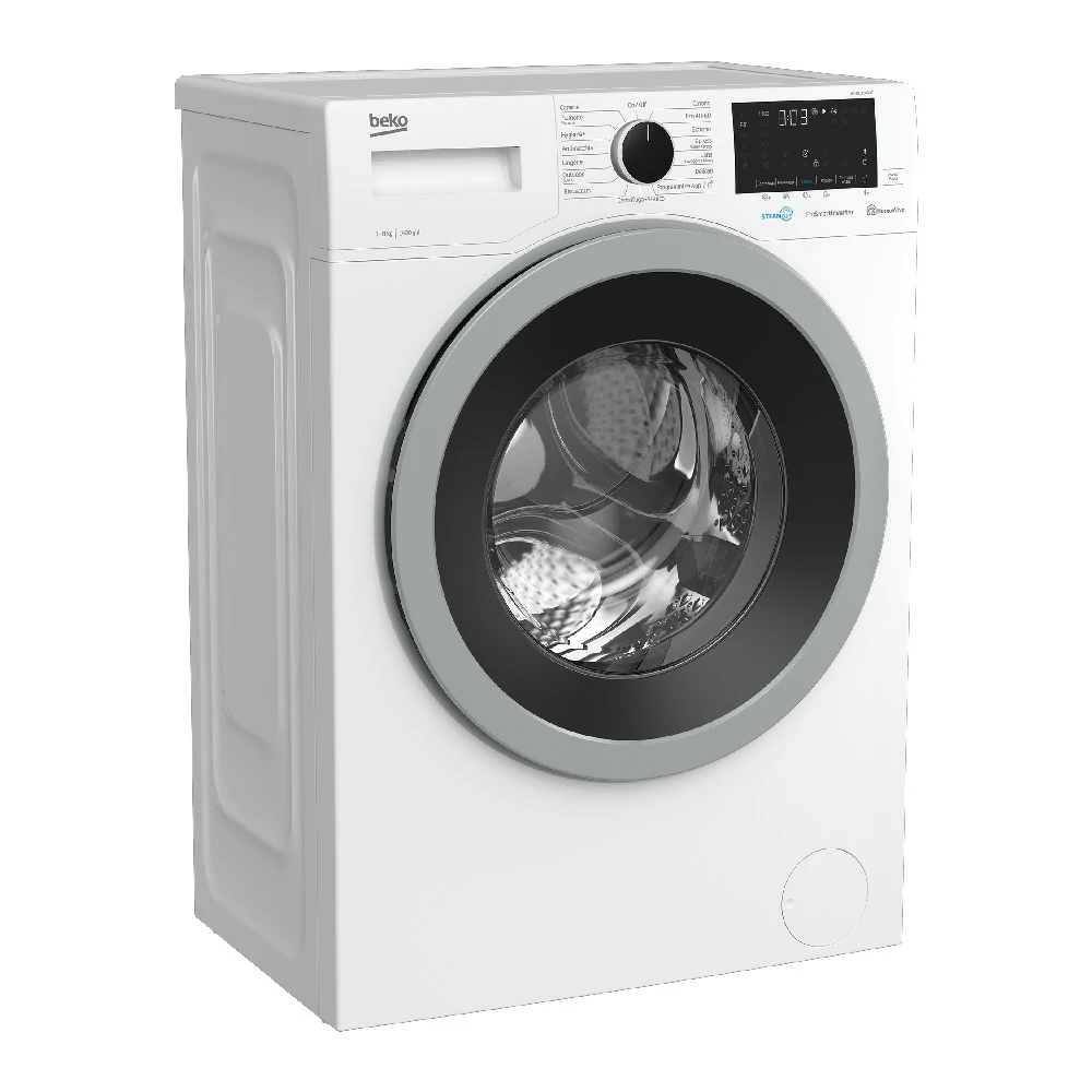 Waschmaschine 8 kg Beko STEAMCURE C DAMPFINVERTER 1400 U/min WUY81436SI-IT