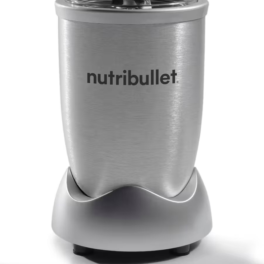 Nutribullet Pro 900 Standmixer 900 W mit 7 Zubehörteilen grau
