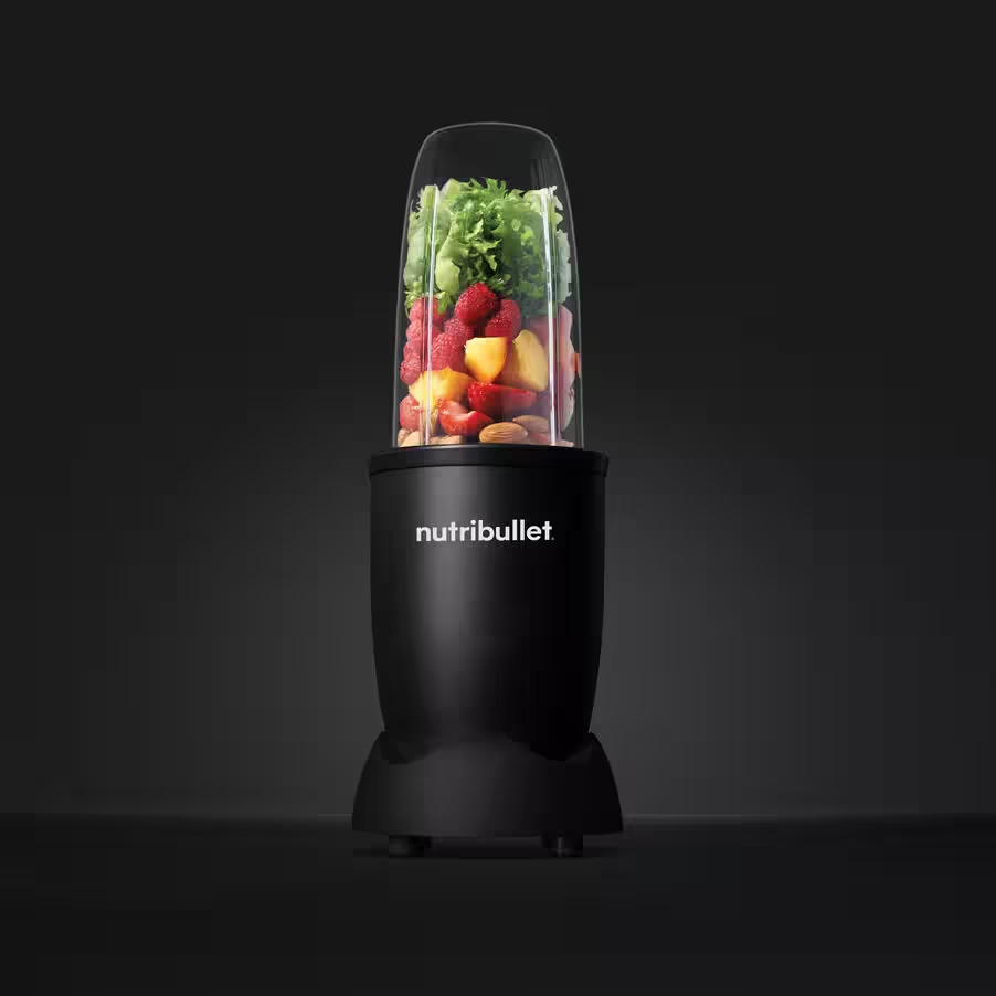 Nutribullet Pro Exclusive 900W Mixer mit 7 Zubehörteilen schwarz