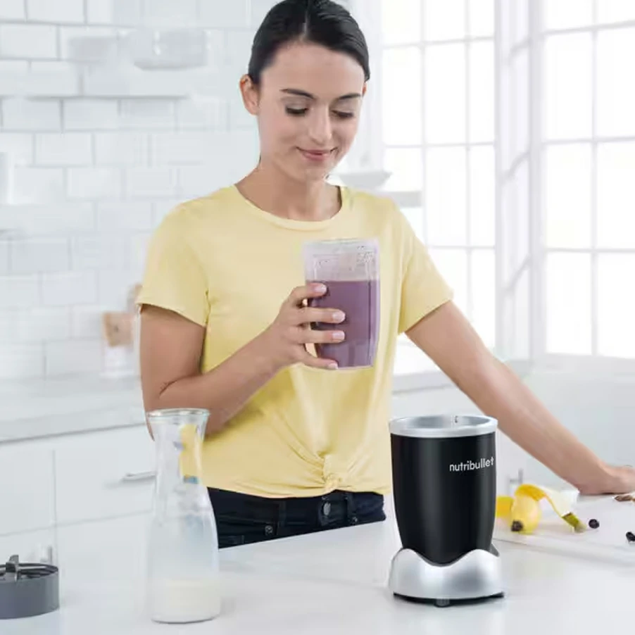 Nutribullet Original 600 mit 3 Zubehörteilen schwarz