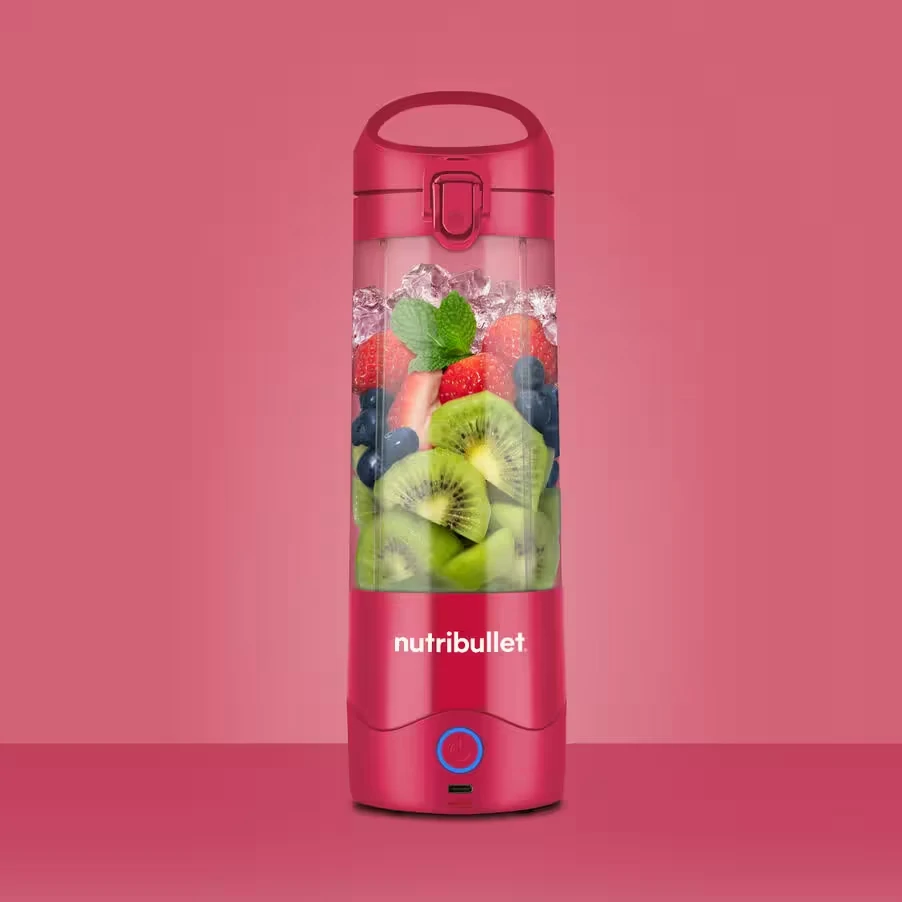 Nutribullet Tragbarer magentafarbener tragbarer Mixer