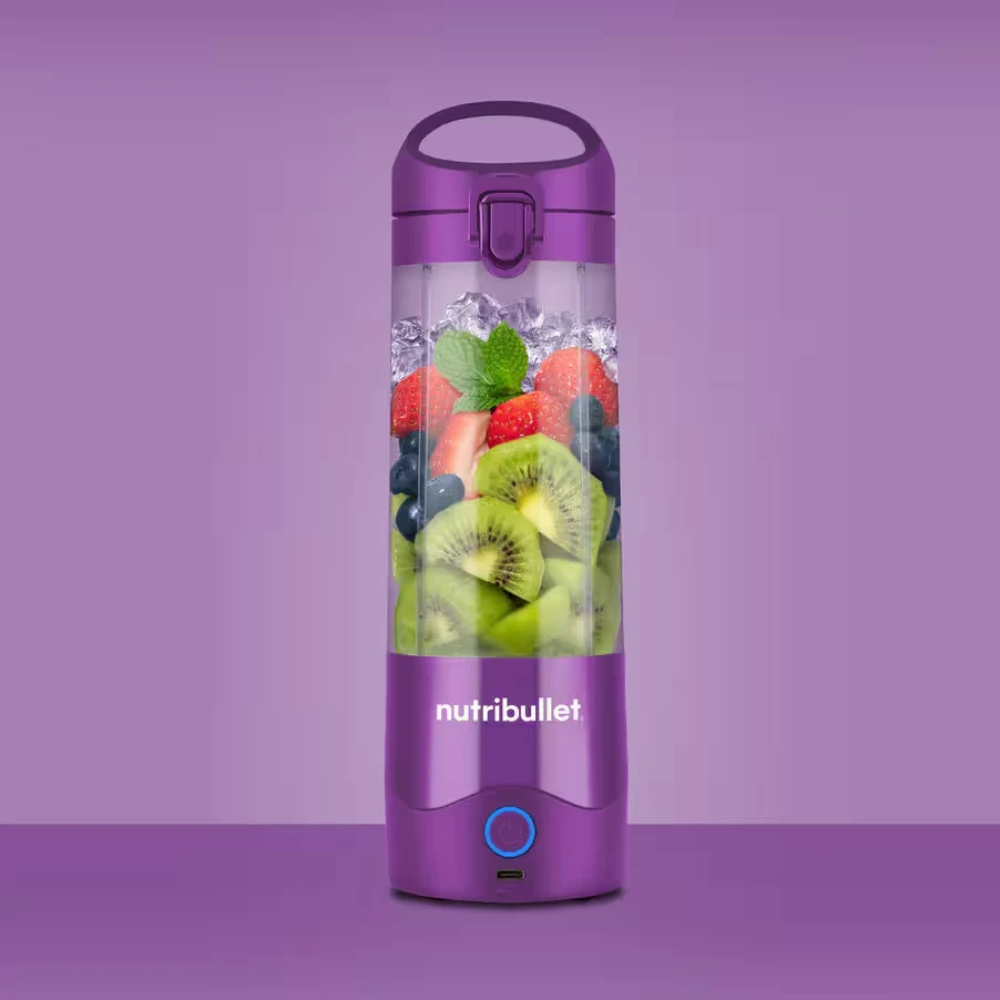 Nutribullet Tragbarer lila tragbarer Mixer