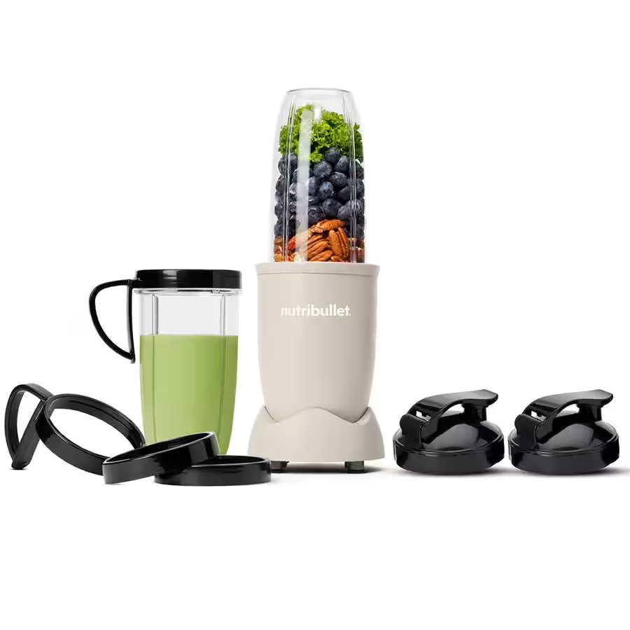 Nutribullet Pro Mineral 900W Standmixer mit 7 Sandzubehörteilen