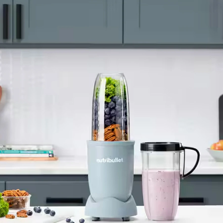 Nutribullet Pro Mineral Blender 900 W mit 4 Zubehörteilen blau