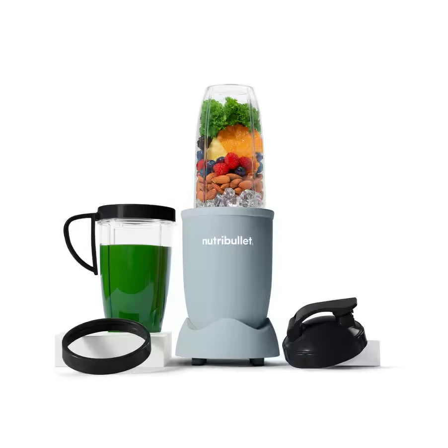 Nutribullet Pro Mineral Blender 900 W mit 4 Zubehörteilen blau